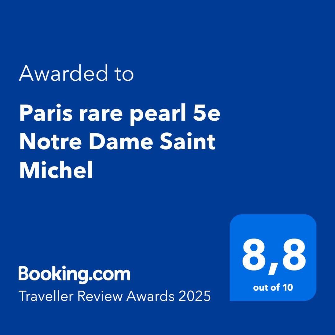 Paris Rare Pearl 5E Notre Dame Saint Michelアパートメント エクステリア 写真